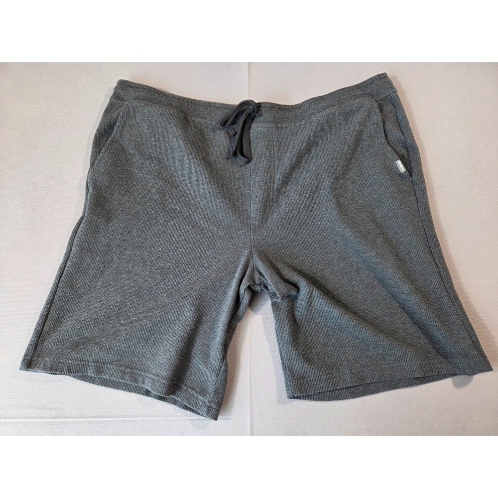 Eddie Bauer Shorts Mens 2 Extra Large Gray Lounge Stretch Relax Comfort Stretch